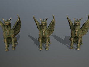 Statue Creature 3D 모델