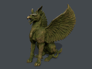 Statue Creature Modèle 3D