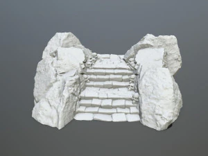 RuinStairsSTL 3D Print Model