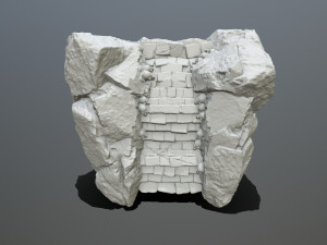 RuinStairsSTL 3D Print Model