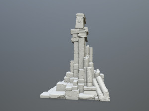 RuinGateSTL 3D Print Model