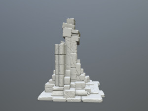 RuinGateSTL 3D Print Model