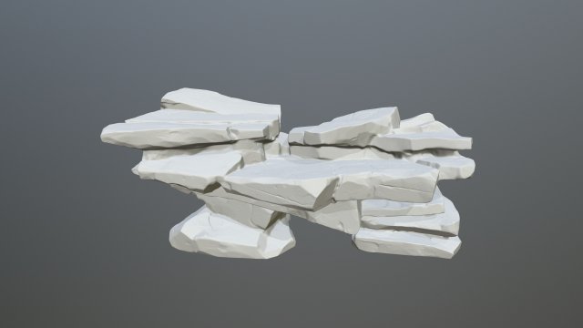 Rock1stl 3D Принт Модель .c4d .max .obj .3ds .fbx .stl .blend 