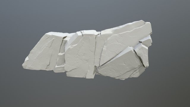Rock5stl Model do druku 3D .c4d .max .obj .3ds .fbx .stl .blend 