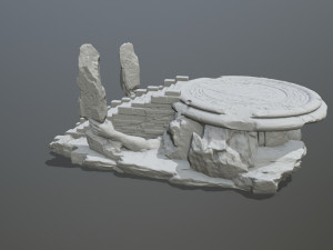 Templestl 3D-printmodel
