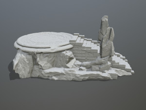 Templestl 3D-printmodel
