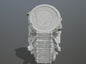 Templestl 3D-printmodel