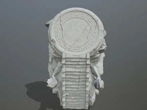 Templestl 3D Print Model