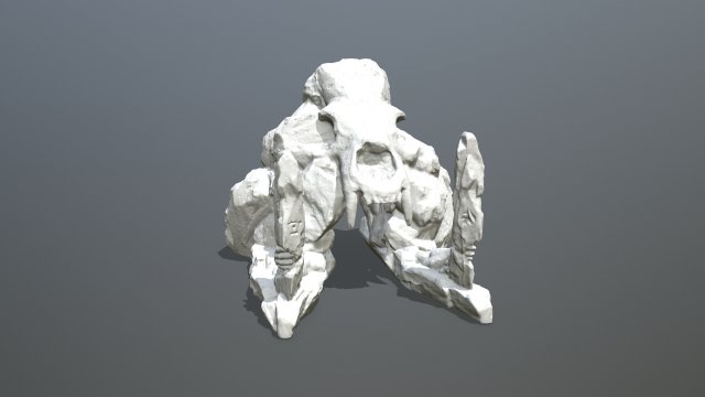 SkullGate2Stl 3D प्रिंट मॉडल .c4d .max .obj .3ds .fbx .stl .blend 