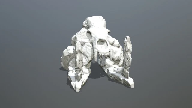 SkullGate2Stl 3D Print Model .c4d .max .obj .3ds .fbx .stl .blend 