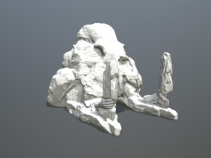 SkullGate2Stl 3D प्रिंट मॉडल