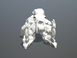 SkullGate2Stl 3D प्रिंट मॉडल