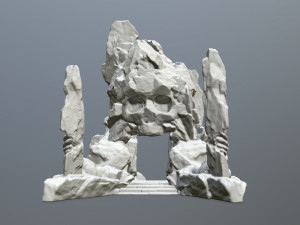 SkullGate1Stl 3D-Druckmodell