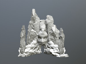 RockGateStl 3D 打印模型