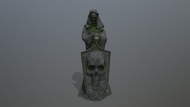 Statue 3D-Modell .c4d .max .obj .3ds .fbx .stl .blend 