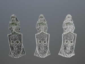 Statue 3D-Modell