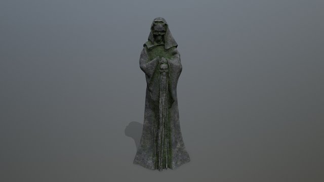 Statue 3D-Modell .c4d .max .obj .3ds .fbx .stl .blend 