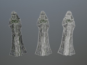 Statue 3D-Modell