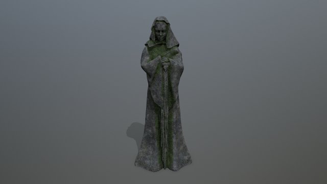 Statue 3D 模型 .c4d .max .obj .3ds .fbx .stl .blend 