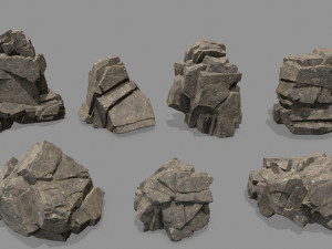 Sea rocks 3D मॉडल