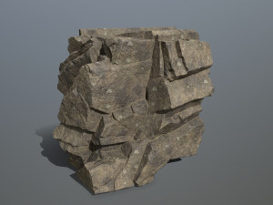 Sea rocks Model 3D