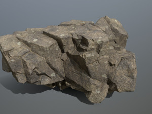 Sea rocks Model 3D