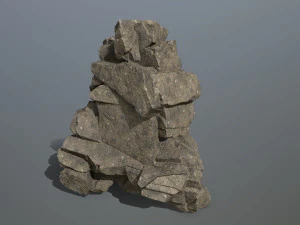 Sea rocks 3D Model