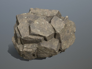 Sea rocks Model 3D