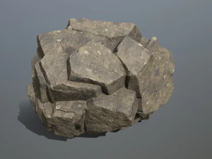 Sea rocks 3D Model