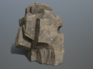 Sea rocks Model 3D