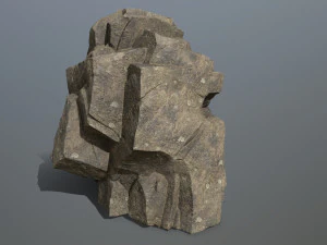 Sea rocks 3D Model