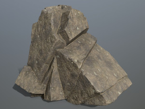 Sea rocks Model 3D