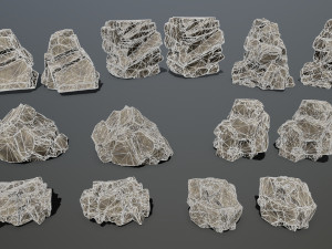 Sea rocks Model 3D