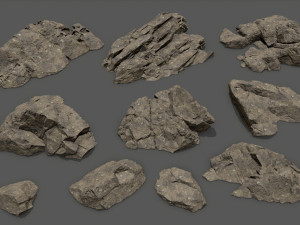 Sea rocks Modelo 3D