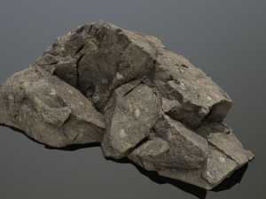 Sea rocks Model 3D