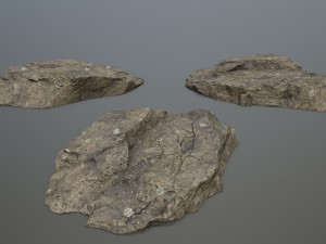 Sea rocks Model 3D