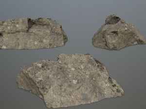 Sea rocks Model 3D