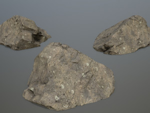 Sea rocks Model 3D