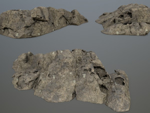 Sea rocks Model 3D