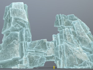 Ice rocks 3D Model