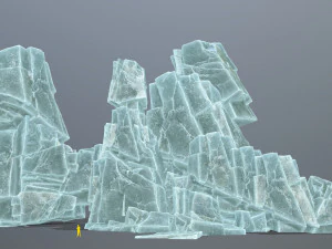 Ice rocks 3D Model