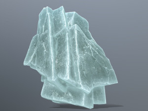 Ice rocks 3D मॉडल
