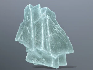 Ice rocks 3D Model