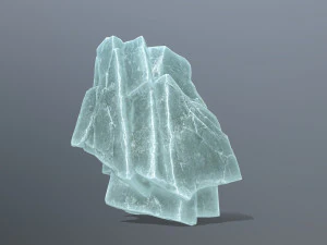 Ice rocks 3D Model
