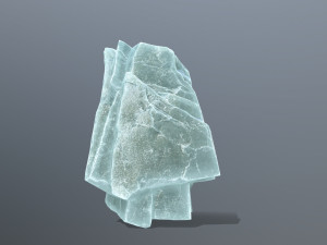 Ice rocks 3D मॉडल