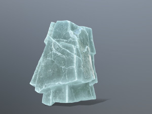 Ice rocks 3D मॉडल