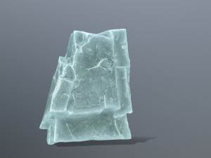 Ice rocks 3D मॉडल
