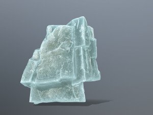 Ice rocks 3D मॉडल