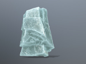 Ice rocks 3D मॉडल