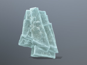 Ice rocks 3D मॉडल